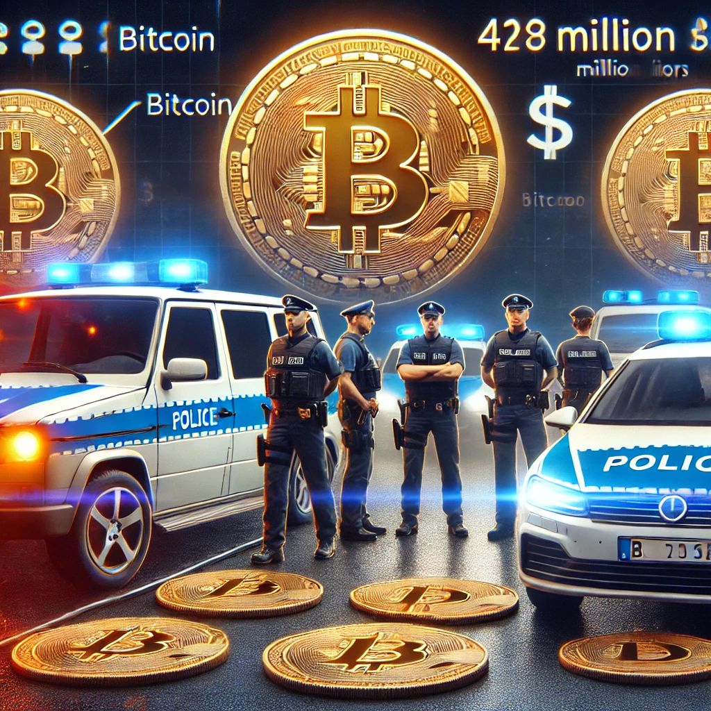 ドイツ警察、押収ビットコイン425百万ドルを移動、売却の兆し