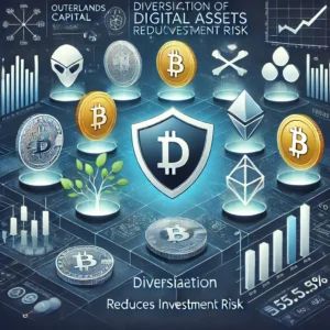 DALLE 2024-06-20 040426 - An illustration showing the diversification of digital assets reducing investment risk as pointed out by Outerlands Capital The scene includes vario - innovaTopia