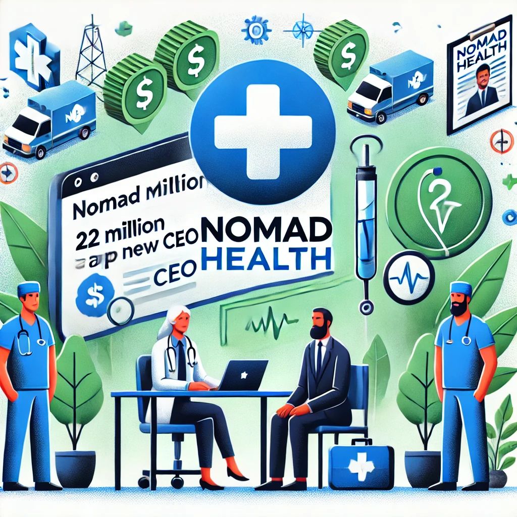 医療従事者向けオンライン求人ポータル、Nomad Healthが22百万ドル調達、新CEO任命