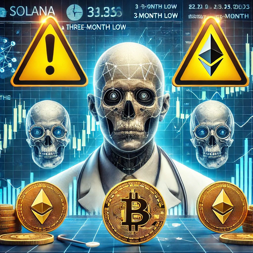 SolanaとEther価格比率、3か月ぶり低水準に – アナリスト警鐘