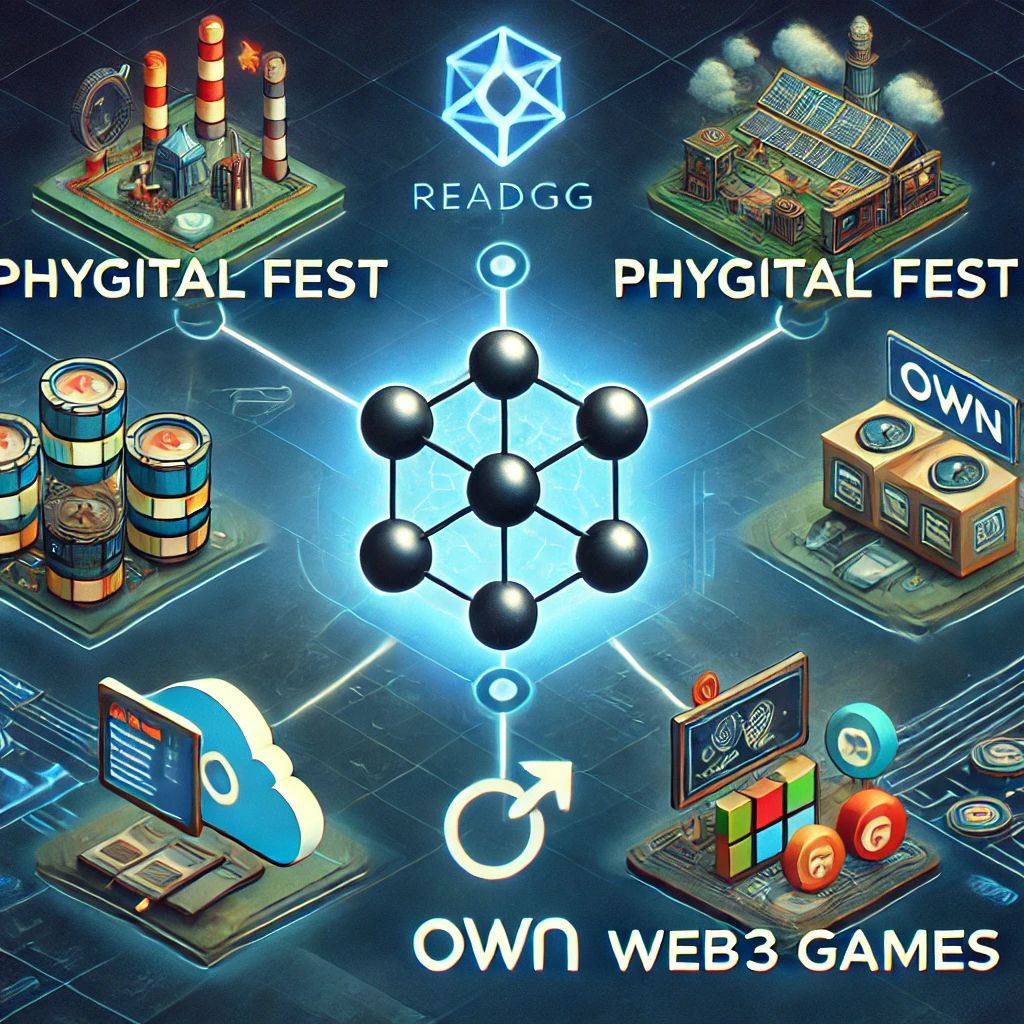 フィジタルフェスとWeb3ゲームが融合、ReadyggとOWNが革新的提携を発表