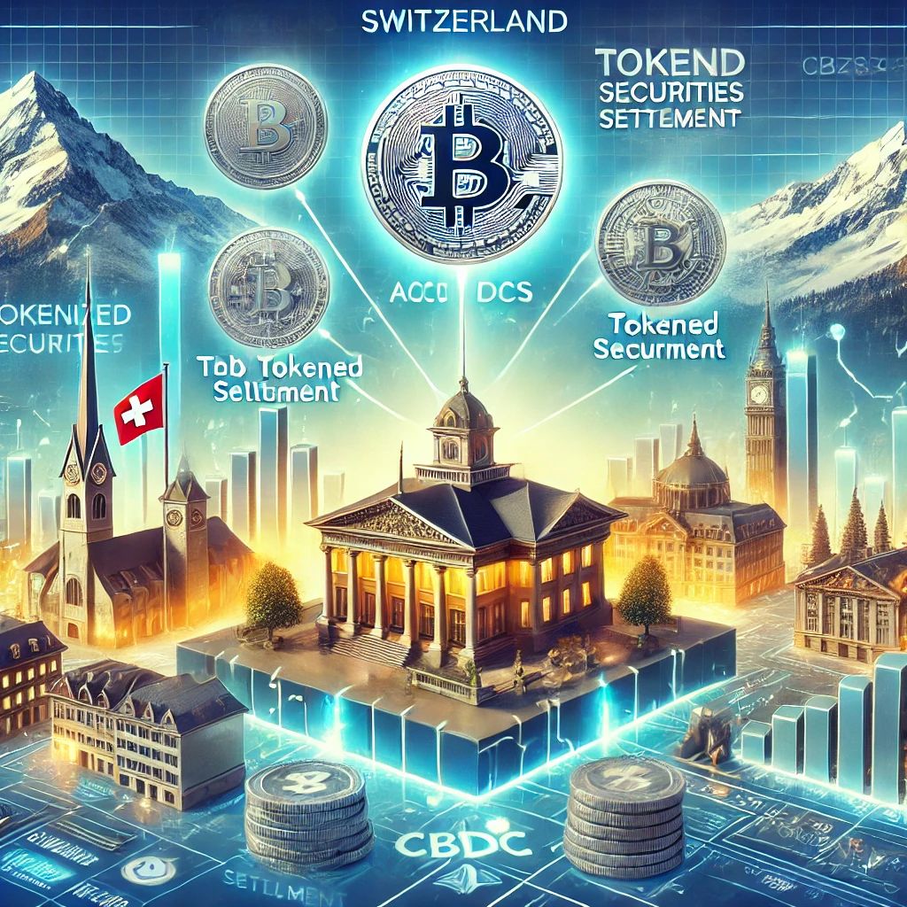 スイス、CBDCとトークン化証券の決済研究を加速