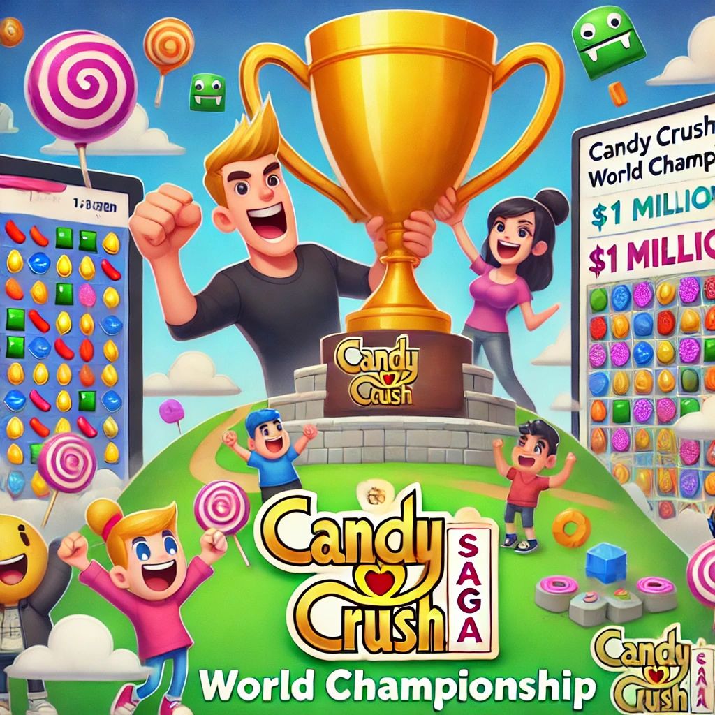 Candy Crush Sagaの世界大会、$1 million賞金で熱戦！