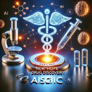 DALLE 2024-06-22 041029 - A futuristic AI tool named PSICHIC accelerating drug discovery with a glowing medical symbol representing new hope in the healthcare sector The im - innovaTopia