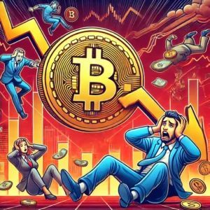 ビットコイン価格、1か月超で最低値に転落、市場に動揺
