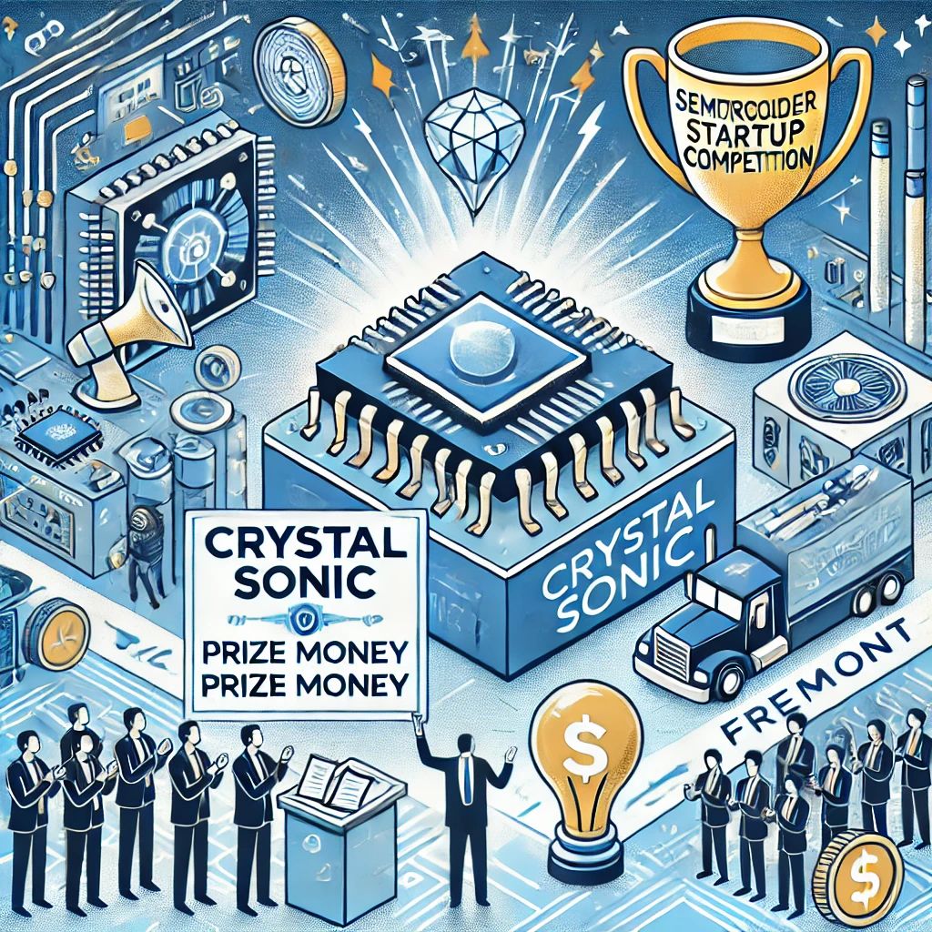 半導体スタートアップ戦場、Crystal Sonicがフリーモントで栄冠と賞金獲得！