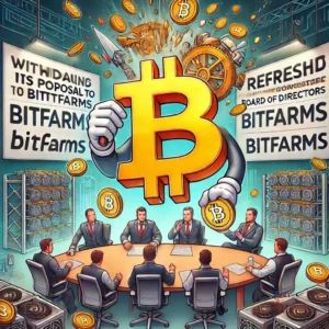 ビットコインマイニング大手Riot、Bitfarms買収提案を撤回し取締役会刷新へ