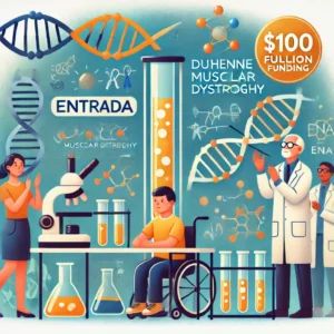 デュシェンヌ筋ジストロフィー治療への希望、Entradaが1億ドル調達目指す