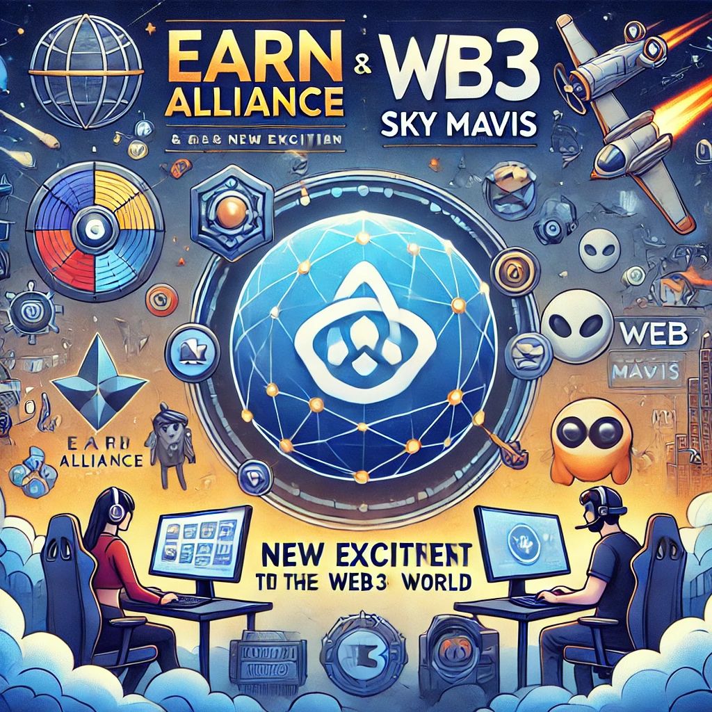 Web3ゲーム界に新風！Earn AllianceとSky Mavisが手を組む
