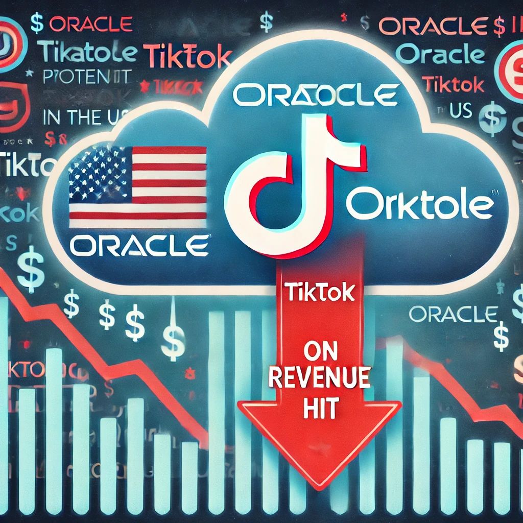 Oracle警告: 米国TikTok禁止が収益に打撃、バイデン法案が火種