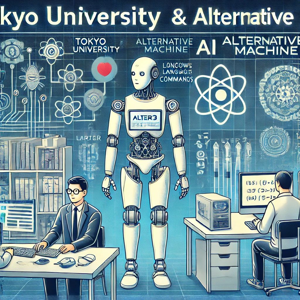 東京大学とAlternative Machine、言語指示で動く人型ロボット「Alter3」開発！