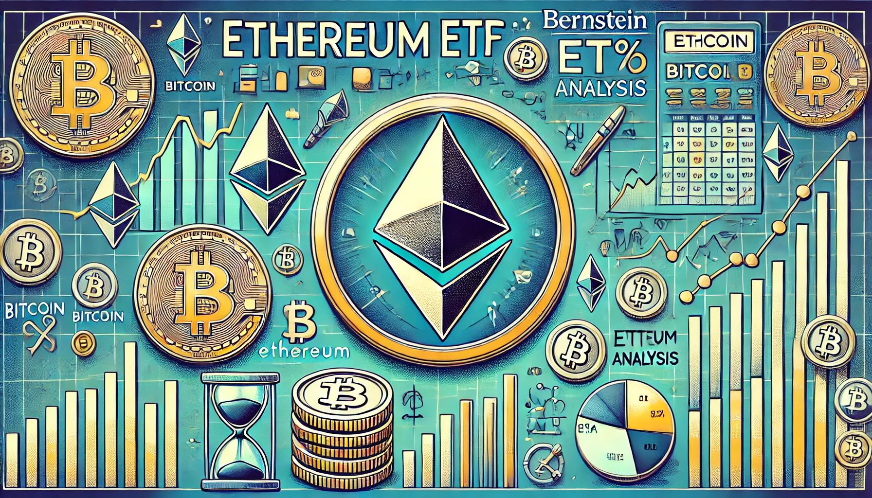 エーテルETF、ビットコインに次ぐ需要も規模は小さく：Bernstein分析