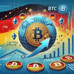 ドイツ政府の750BTC移動が暗号市場に波紋、オルトコイン流動性に影響