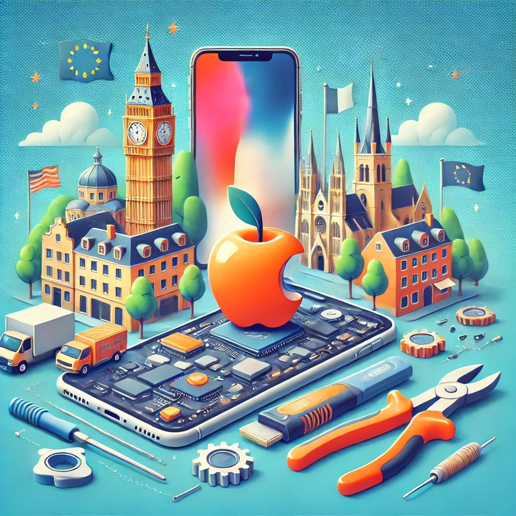 Apple、ヨーロッパで自己修理プログラム拡大 – 消費者の選択肢広がる