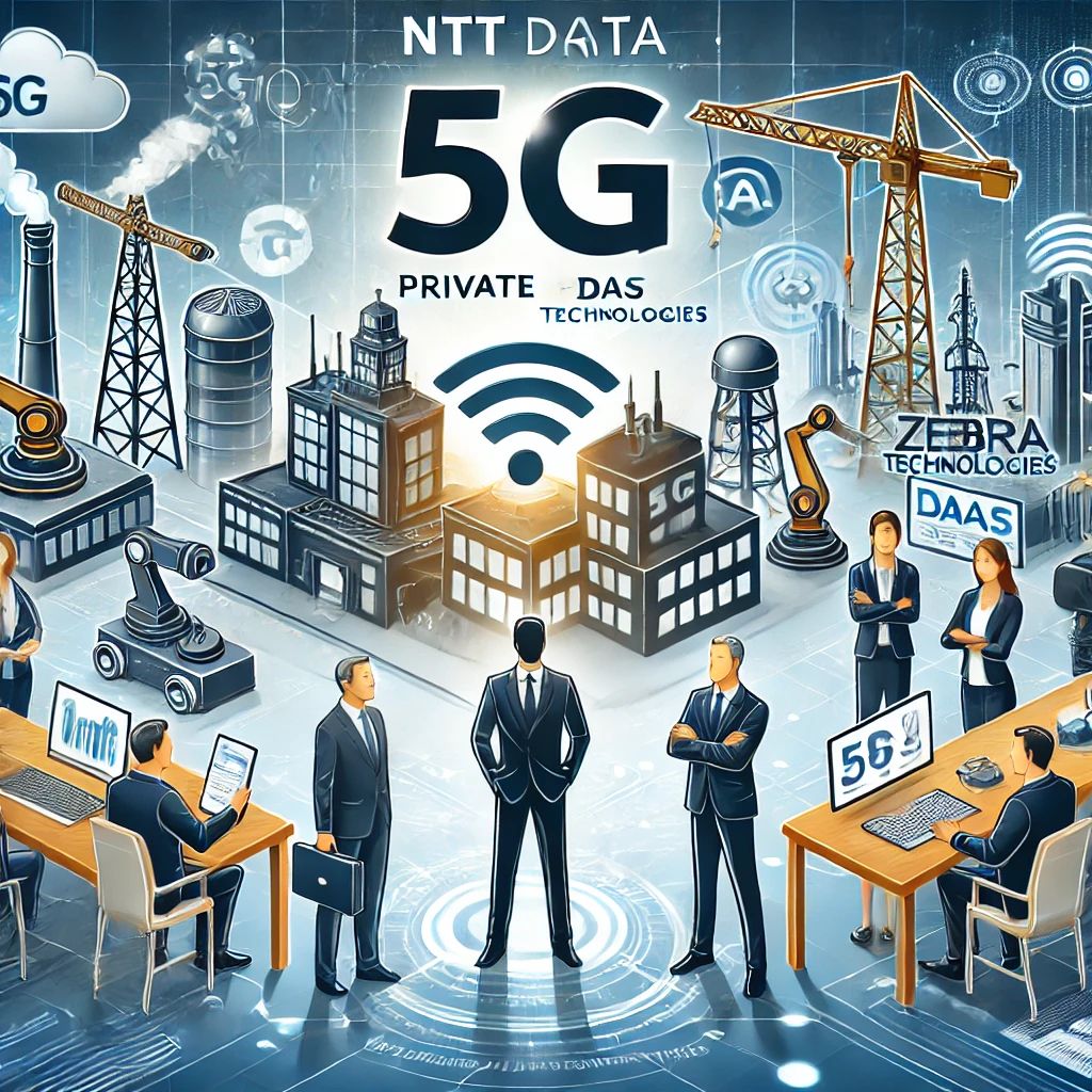 プライベート5GとDaaSでNTT DataとZebraが革新的提携、企業のデジタル変革を加速