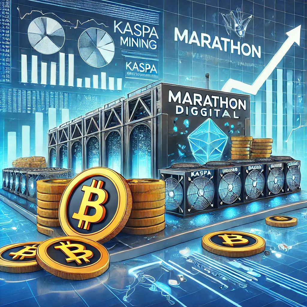 Marathon Digital、ビットコイン以外のKaspaマイニングで収益多様化へ
