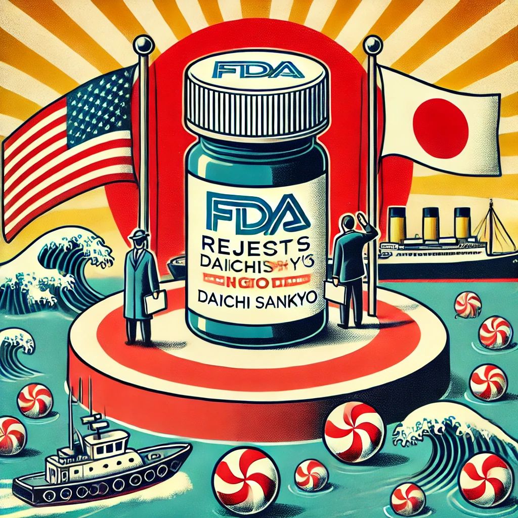 FDA、Daiichi Sankyoのがん治療薬承認を拒否、医薬業界に波紋