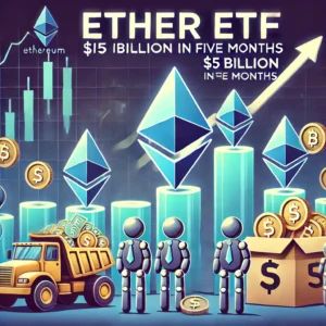 Ether ETFの可能性：5か月で純流入額50億ドル到達か