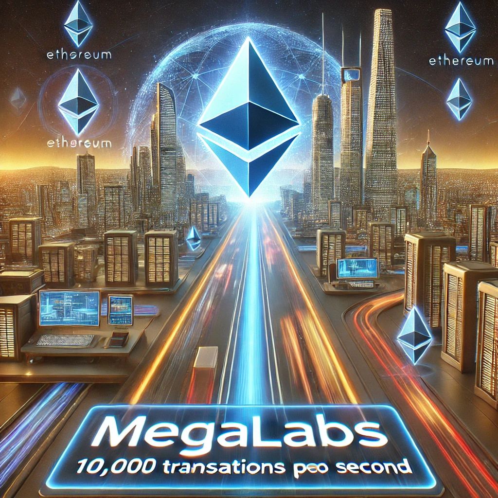 MegaLabsが開発する「秒間10万トランザクション」可能なEthereumスケーリング技術、2000万ドル調達で加速