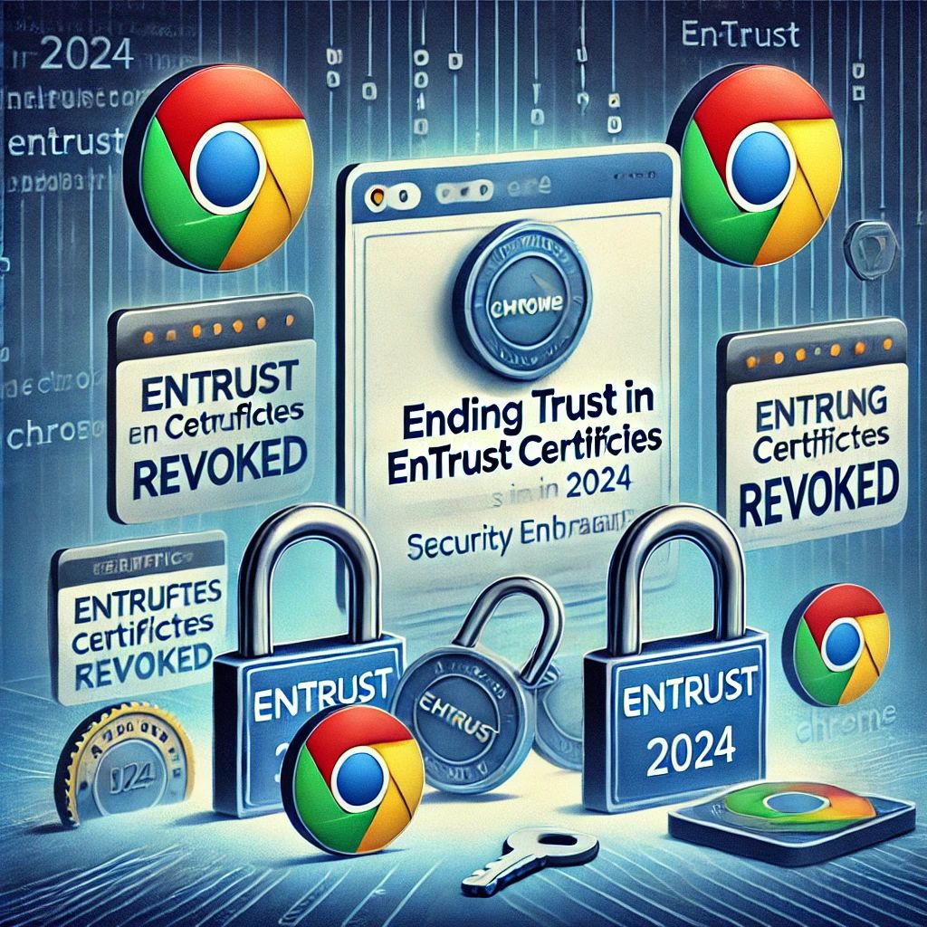 Chrome、Entrust証明書の信頼を2024年に打ち切り: セキュリティ強化への一歩