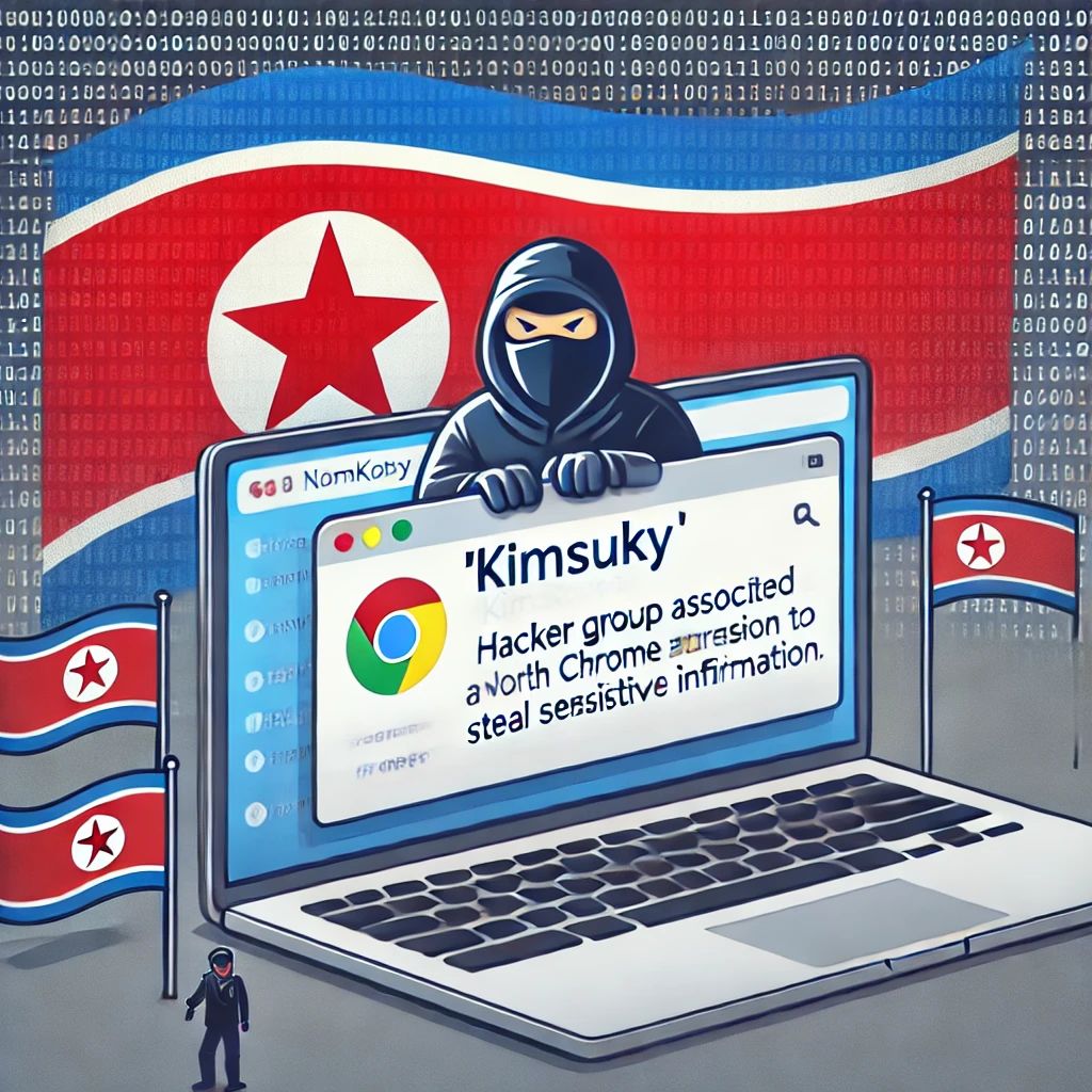 北朝鮮関連ハッキンググループ「Kimsuky」、新たなChrome拡張機能で機密情報窃取