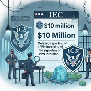 ICE、VPN侵入でSECから1000万ドル罰金:報告遅延が原因