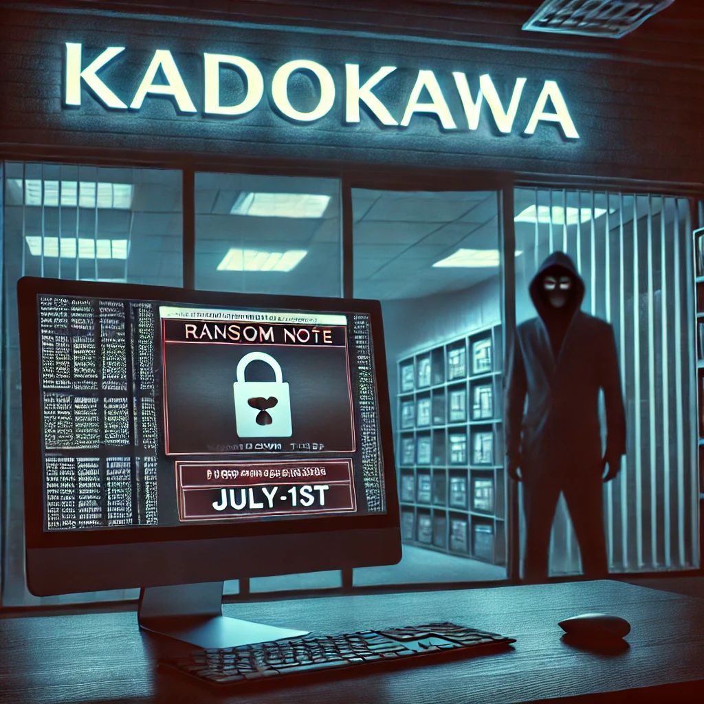 7月1日が身代金の期限?：KADOKAWAが標的に！BlackSuitランサムウェアの脅威