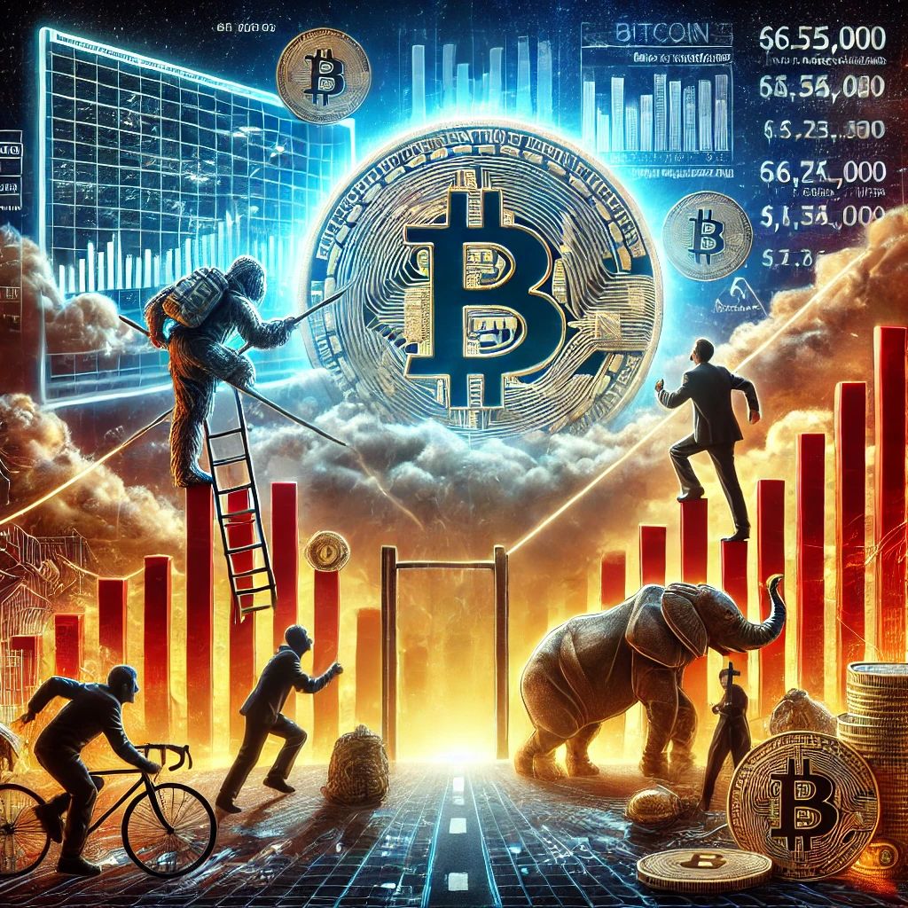 ビットコイン、65,000ドルで抵抗に直面か – オンチェーン分析が示す新たな課題