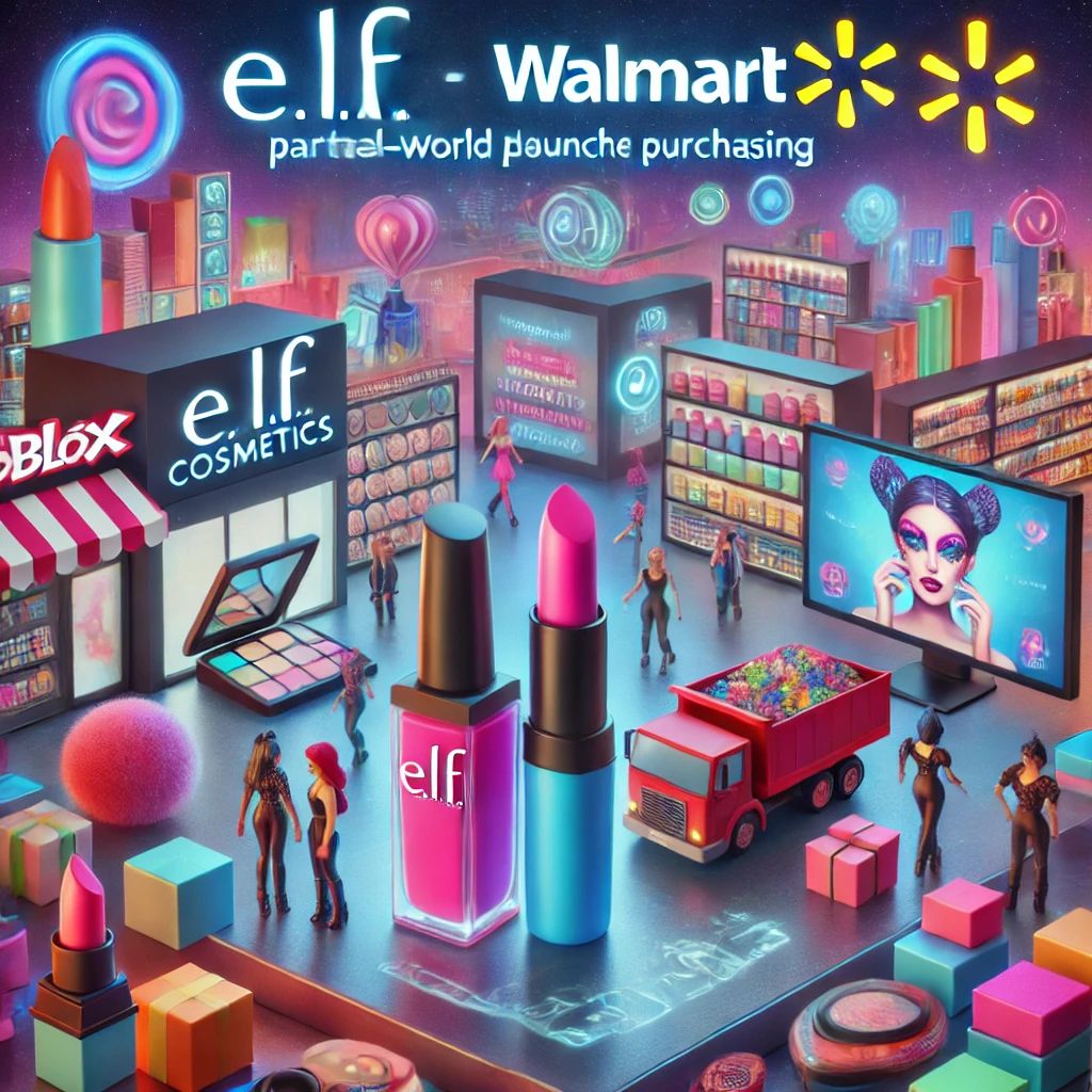e.l.f. CosmeticsがRobloxで実世界商品購入機能を開始、Walmartと提携