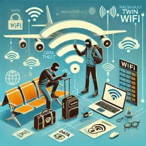 空港で「悪意のある双子」WiFi設置、男性が個人データ盗み逮捕される