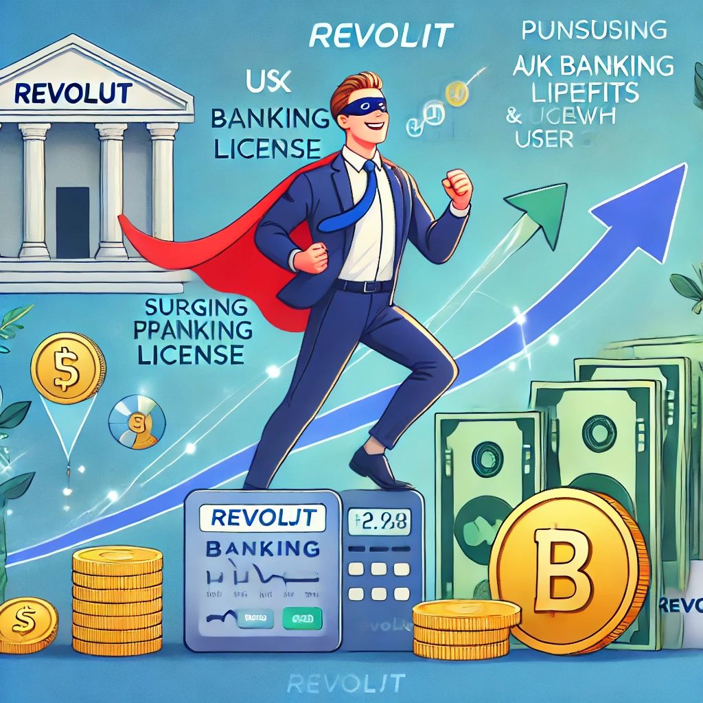 Revolut、英国銀行ライセンス取得に自信 – 利益とユーザー数急増で展望明るく