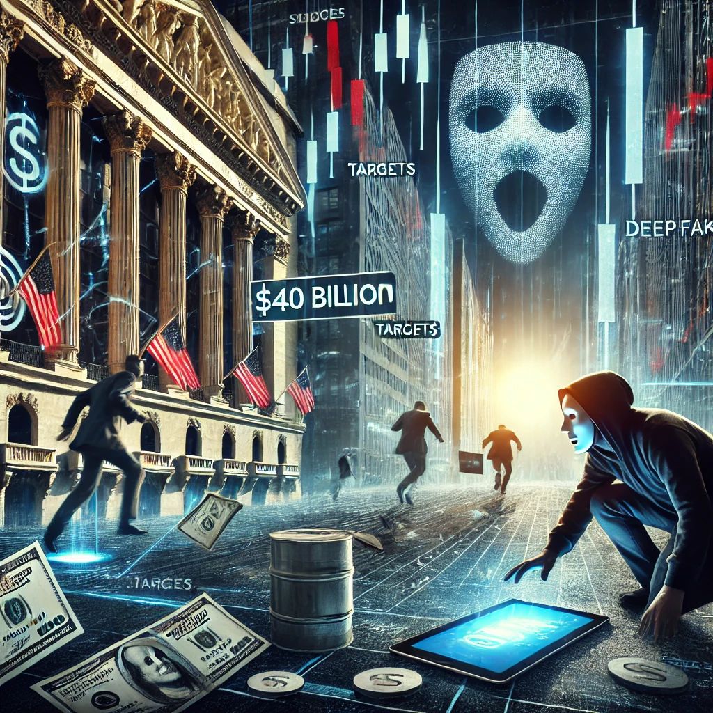 ディープフェイク損失、2027年に400億ドルへ急増！金融業界が主要標的に