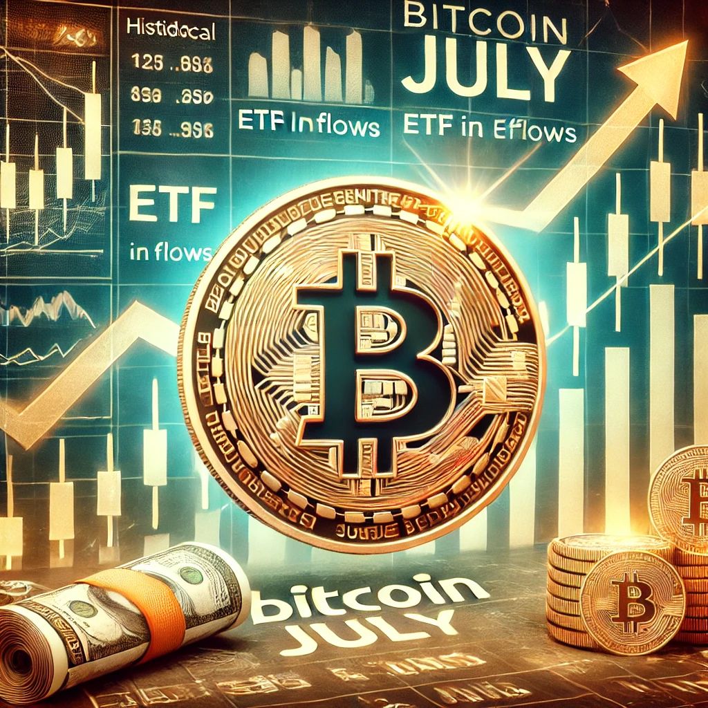 ビットコイン、7月の強気傾向に注目 – 歴史的データとETF流入が示す市場の動向