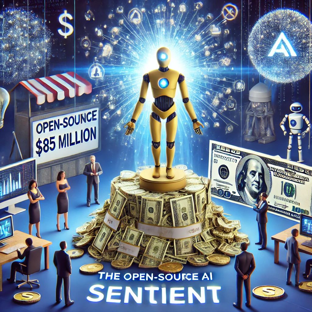 オープンソースAI「Sentient」が8500万ドル調達、AI民主化への一歩