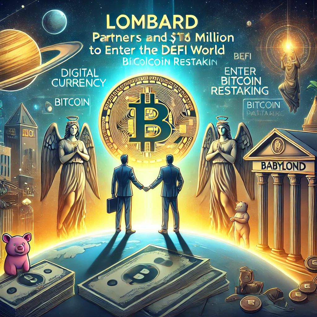 ビットコイン再ステーキングでDeFi世界へ、LombardがBabylonと提携し1600万ドル調達