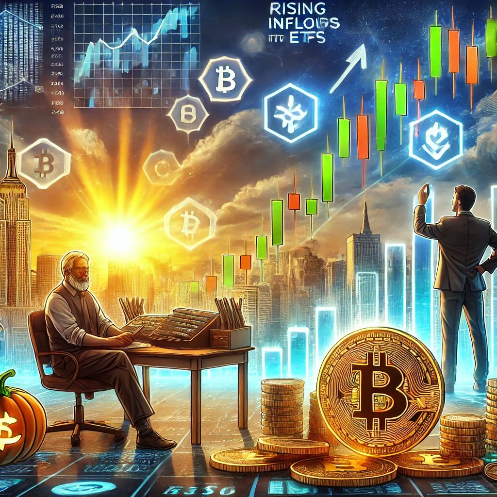 ビットコインETFが価格下落にも関わらず資金流入、市場信頼の高まりを示す