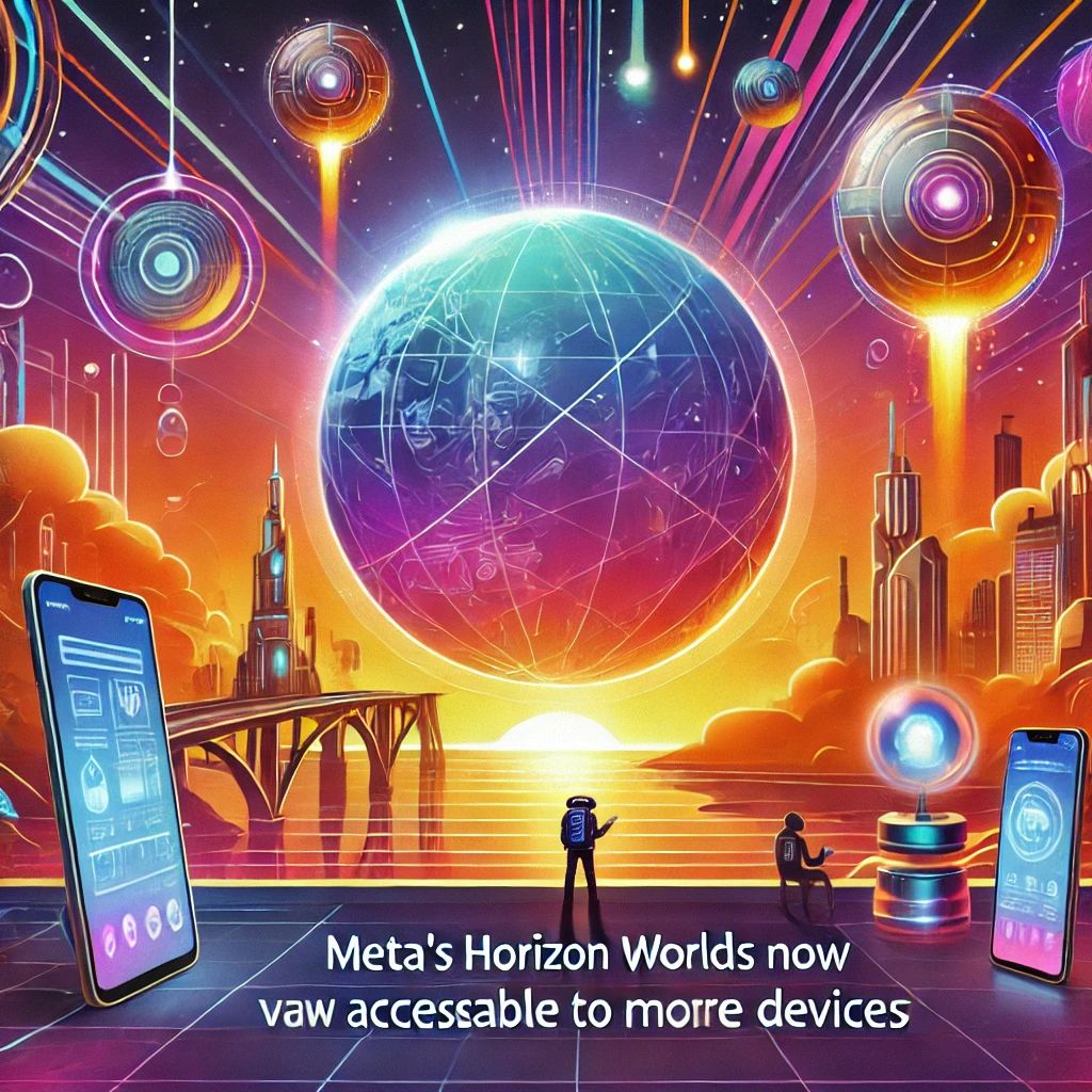MetaのHorizon Worlds、ブラウザとスマホでVR体験が可能に！
