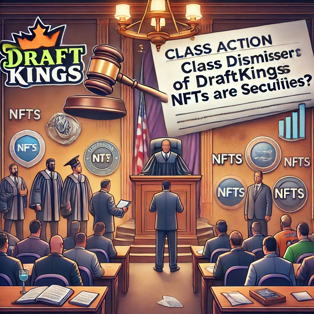 DraftKingsのNFTが証券か？裁判所が集団訴訟の却下を拒否