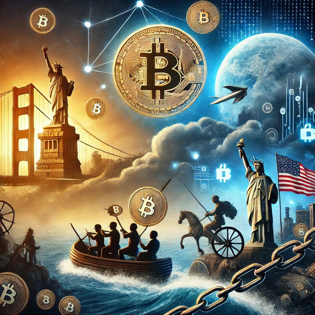 ビットコインとアメリカンドリーム、自由追求の共通点とその複雑性