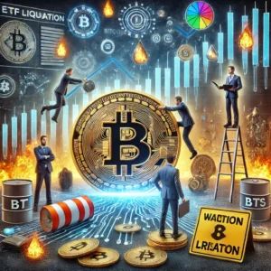 ビットコイン60,000ドル割れがETF清算の危機を招くかもしれないと分析