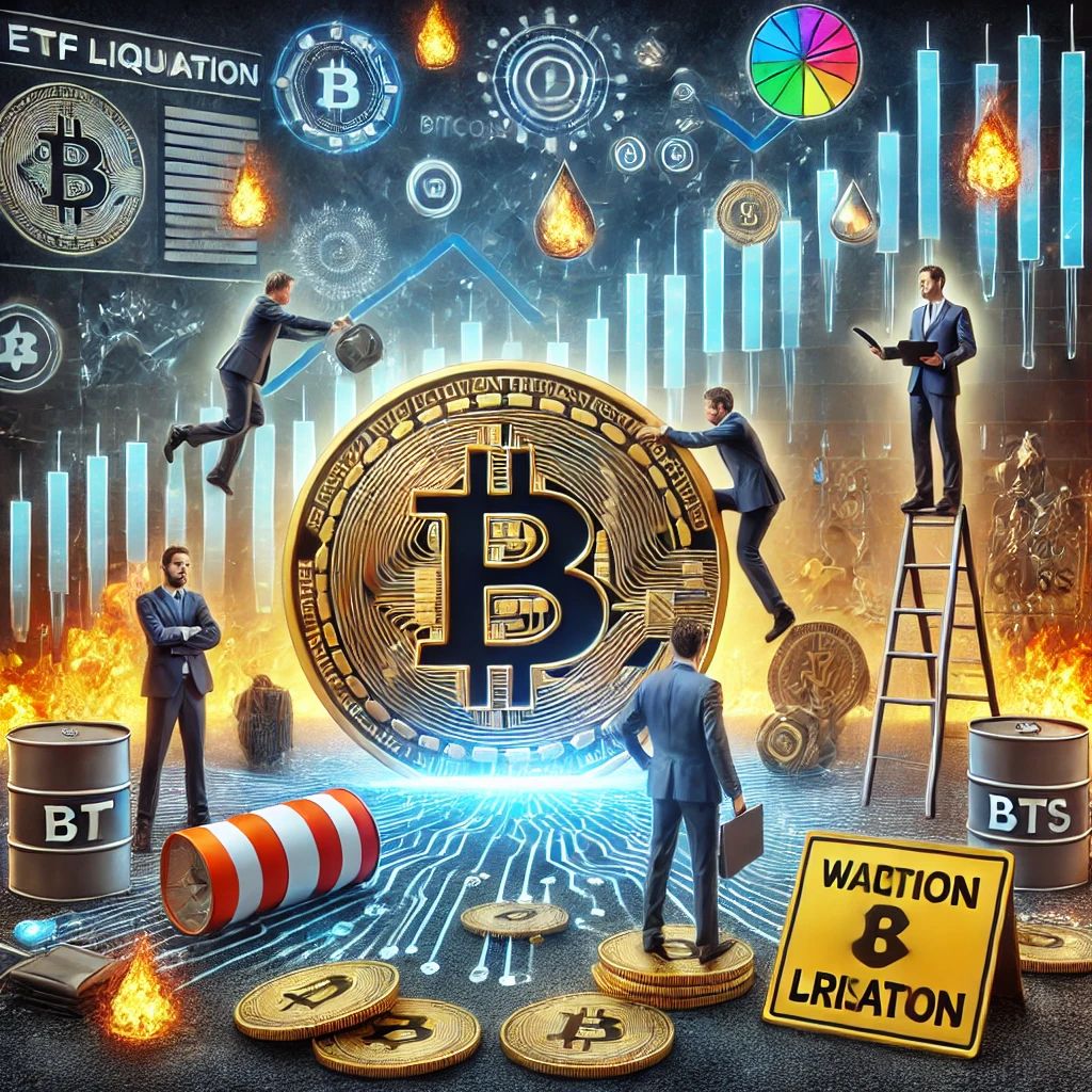 ビットコイン60,000ドル割れがETF清算の危機を招くかもしれないと分析