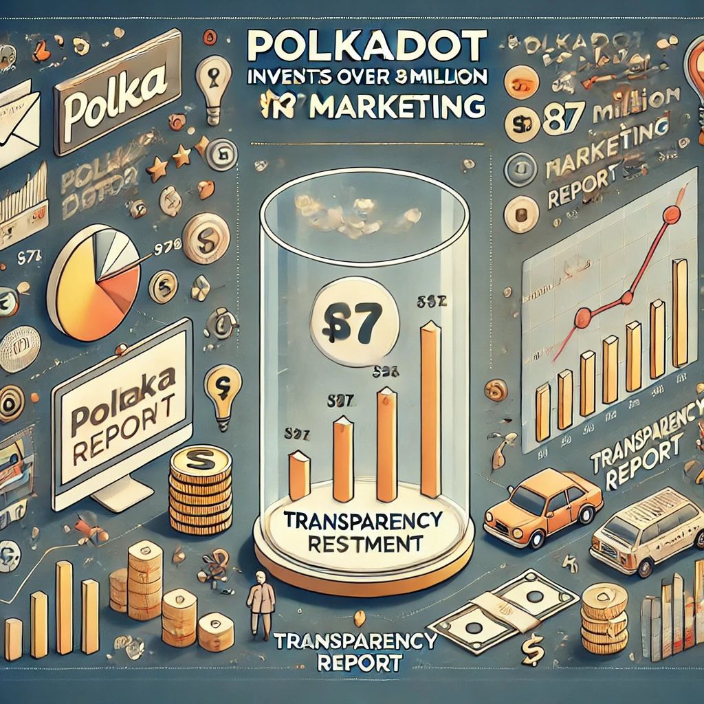 Polkadot、マーケティングに8700万ドル超投資 – 透明性レポート公開