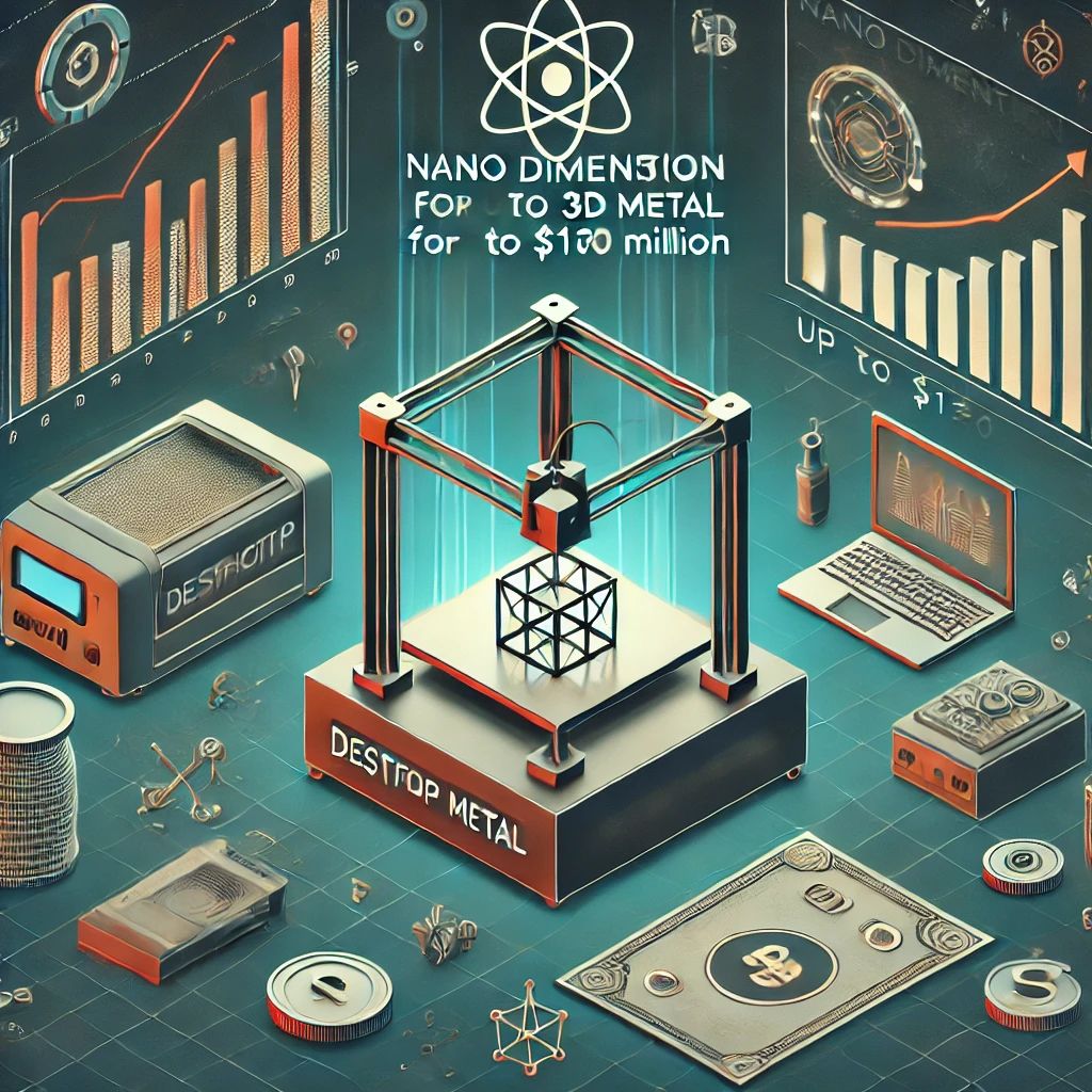 3Dプリンティング界に衝撃、Nano DimensionがDesktop Metalを最大1億8300万ドルで買収