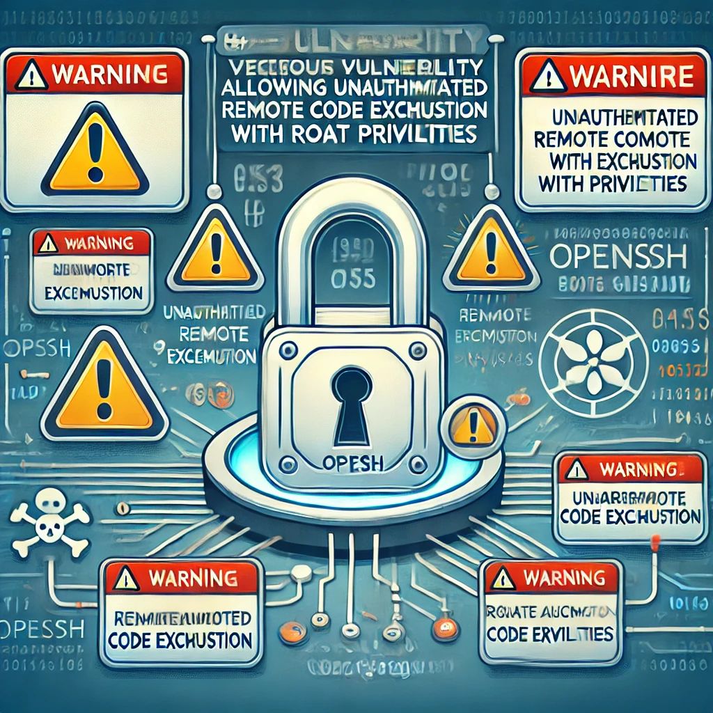 OpenSSHに深刻な脆弱性、未認証リモートからroot権限でコード実行可能に