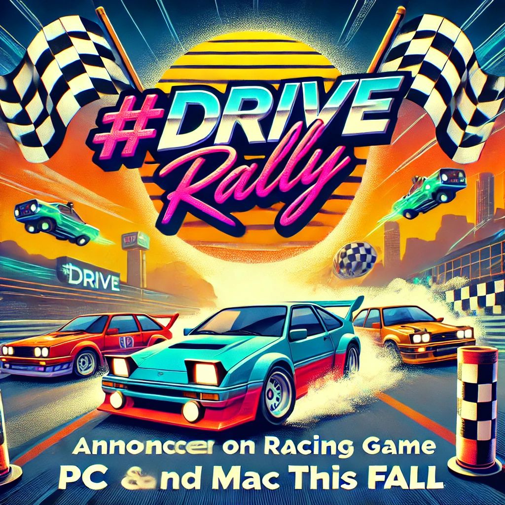 #Drive Rally発表: 90年代を舞台にしたレーシングゲームがPCとMacで秋デビュー予定