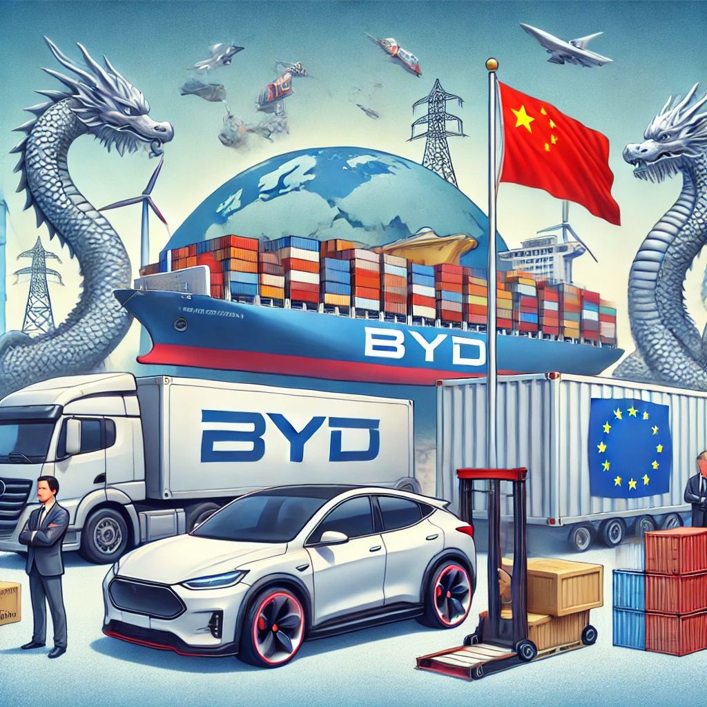 EU、中国製EVに高関税施行へ：BYDやテスラに影響も