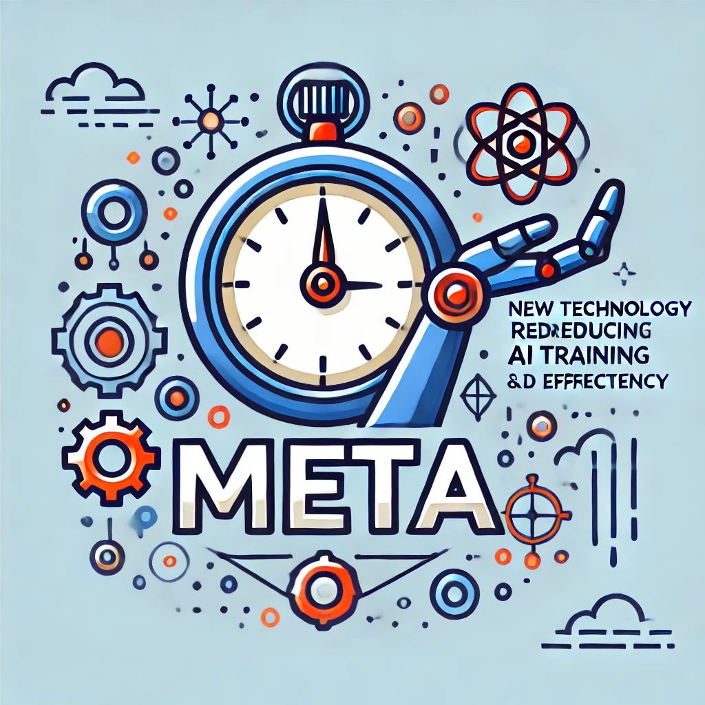 Meta、新技術でAI訓練時間を大幅削減、効率性向上への道開く