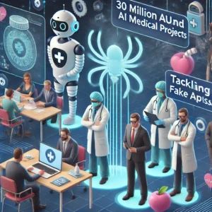 オーストラリア政府、AI医療プロジェクトに3000万豪ドル助成、偽アプリ対策も進行中
