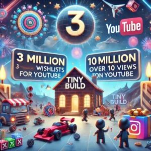 Tinybuild、3百万ウィッシュリスト突破！YouTubeでの再生回数も1,000万超え