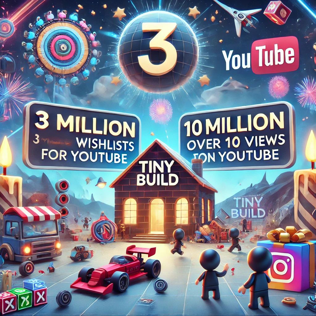 Tinybuild、3百万ウィッシュリスト突破！YouTubeでの再生回数も1,000万超え